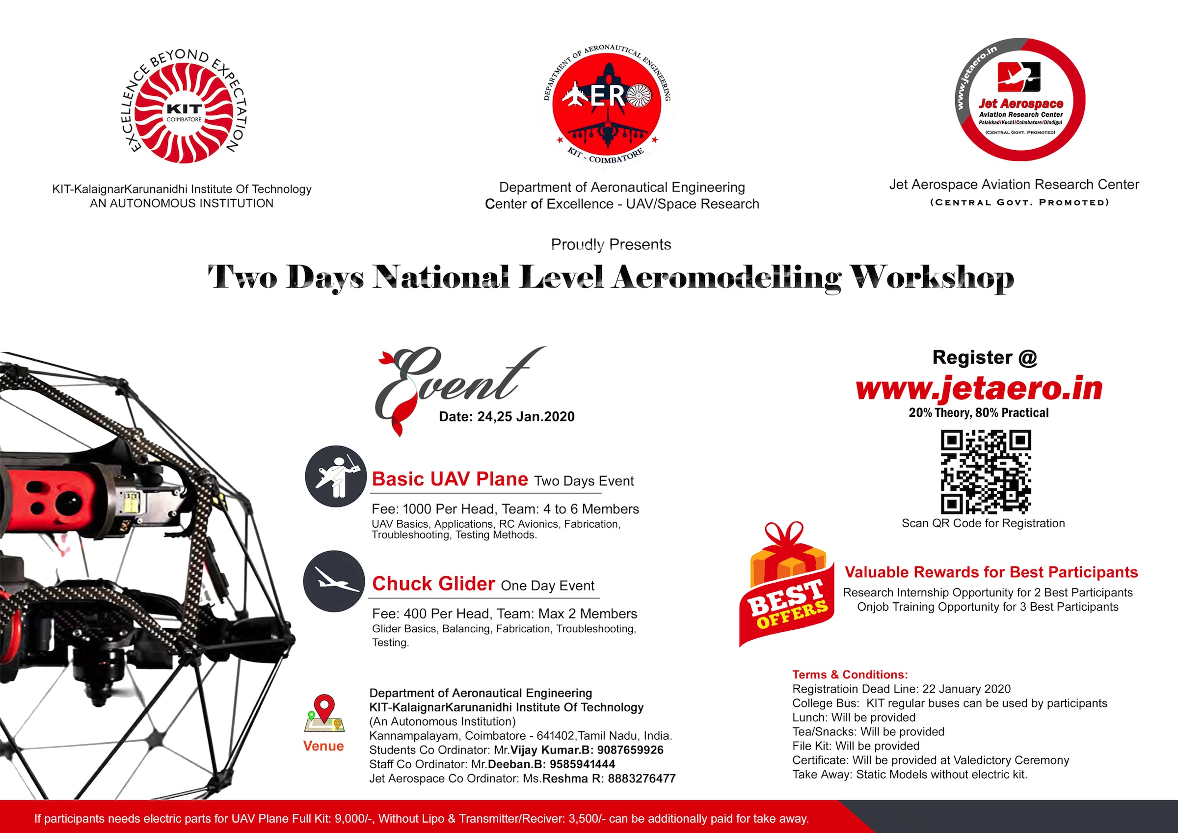 Two Day National Level Aeromodelling Workshop 2020